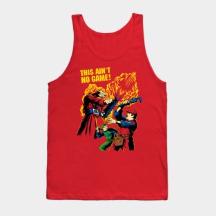 ARMED DINOSAUR VS PLUMBERS / Red variant Tank Top